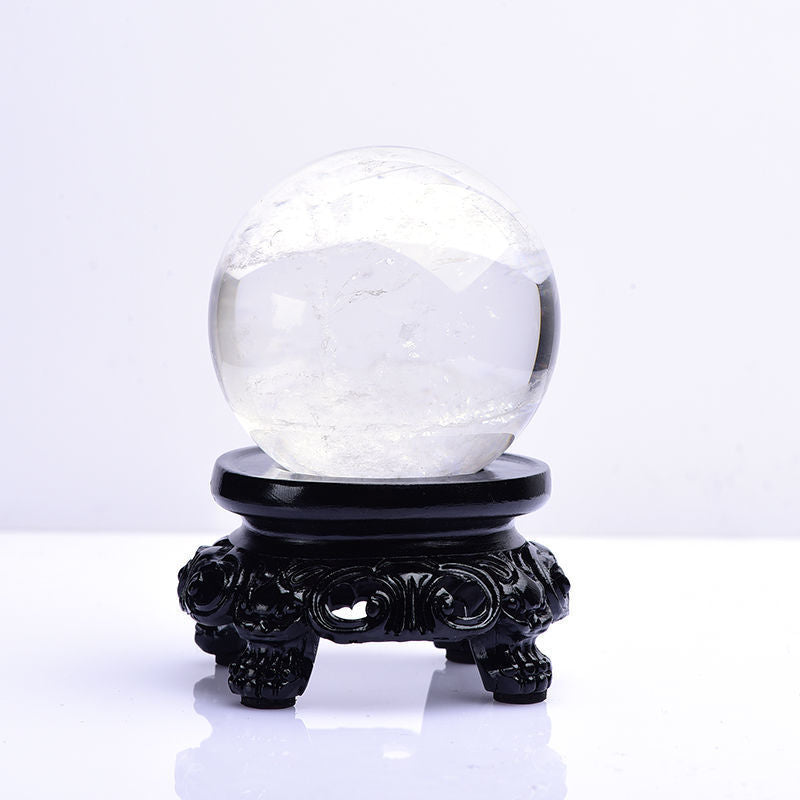 5-5.5 CM | Natural Crystal Ball White Crystal Ball Clear Quartz Sphered Ornament